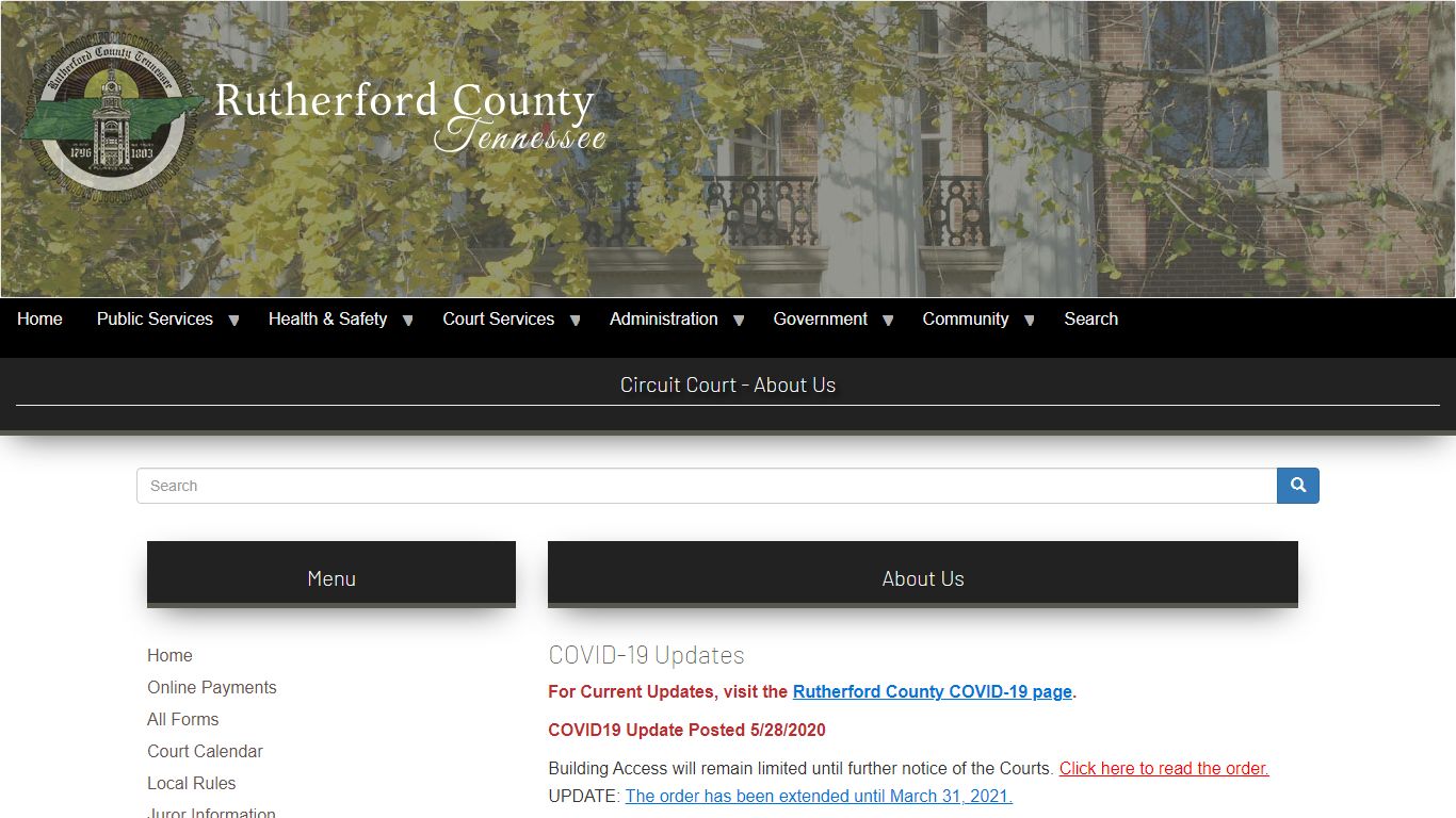 Circuit Court Clerk - Rutherford County, TN - About Us